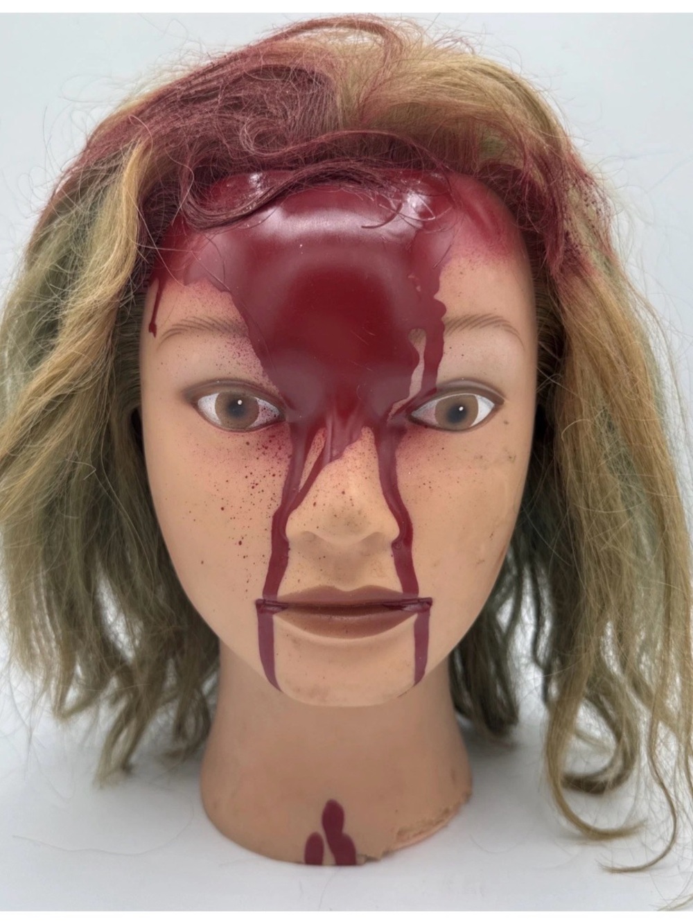 Vampire Bride Severed Head Halloween Prop